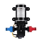 Camplux Pompe à eau 12 V 65 PSI DC 1,6 GPM 6 LPM Diaphragme pour caravane RV bateau de pêche marin