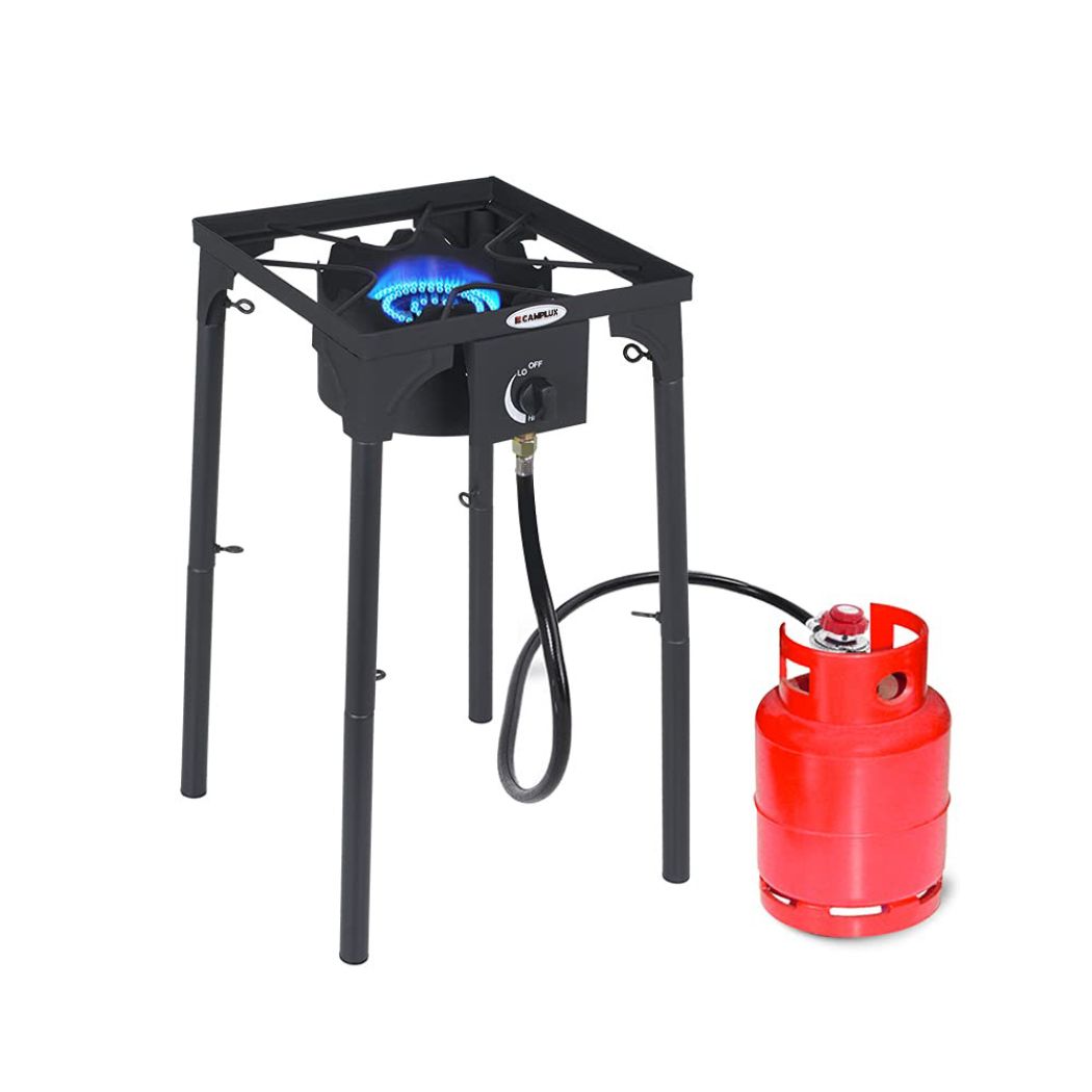 130000 BTU High Pressure Single Propane Burner Perfect for