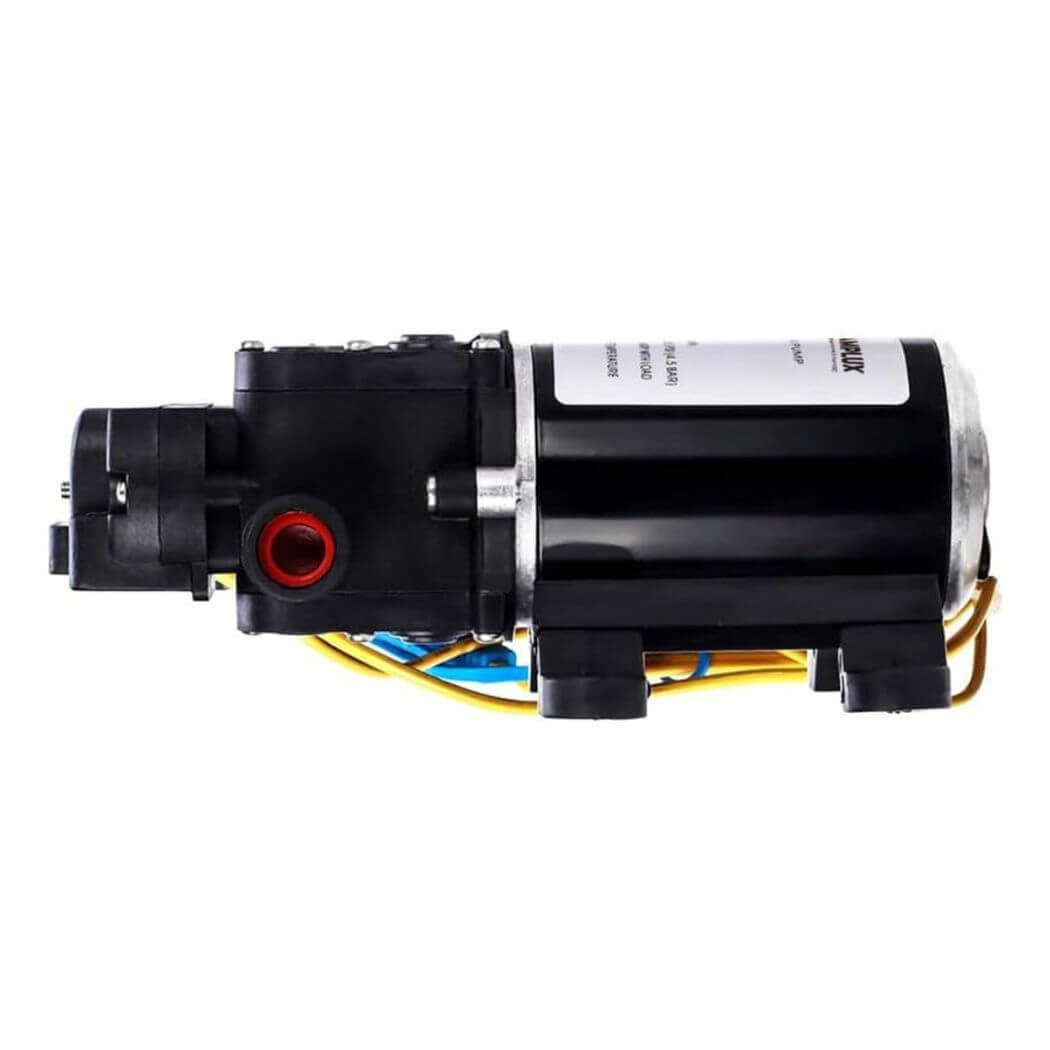 Camplux Pompe à eau 12 V 65 PSI DC 1,6 GPM 6 LPM Diaphragme pour caravane RV bateau de pêche marin