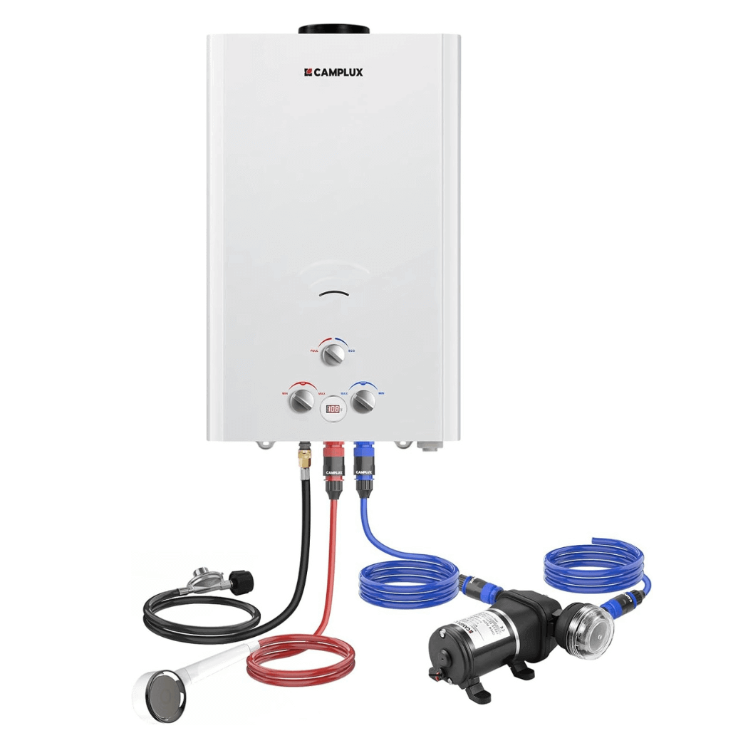 Camplux BW422P120 Camping Water Heater Pump Kit