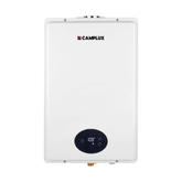 Tankless Gas Water Heater, Camplux On Demand Instant Hot Water Heaters Gas Indoor, 6.86 GPM, 120V AC, White