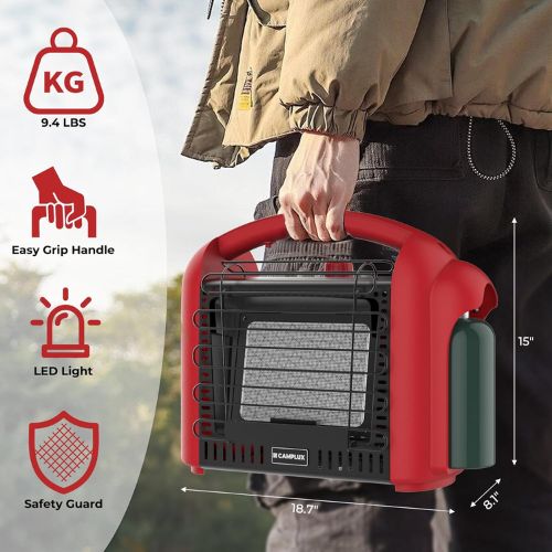 Camplux Portable Propane Heater BH1501R 12000 BTU