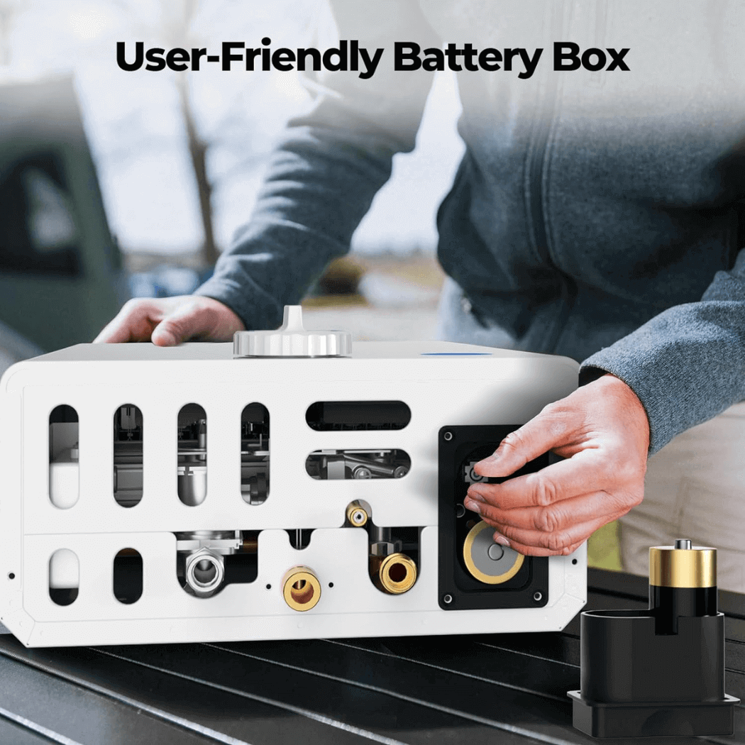 Camplux First F10 LPG Camping Water Heater