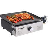 Camplux Plaques de cuisson portatives d'extérieur pour camping-car, camping et hayon - 17 pouces 13 000 BTU