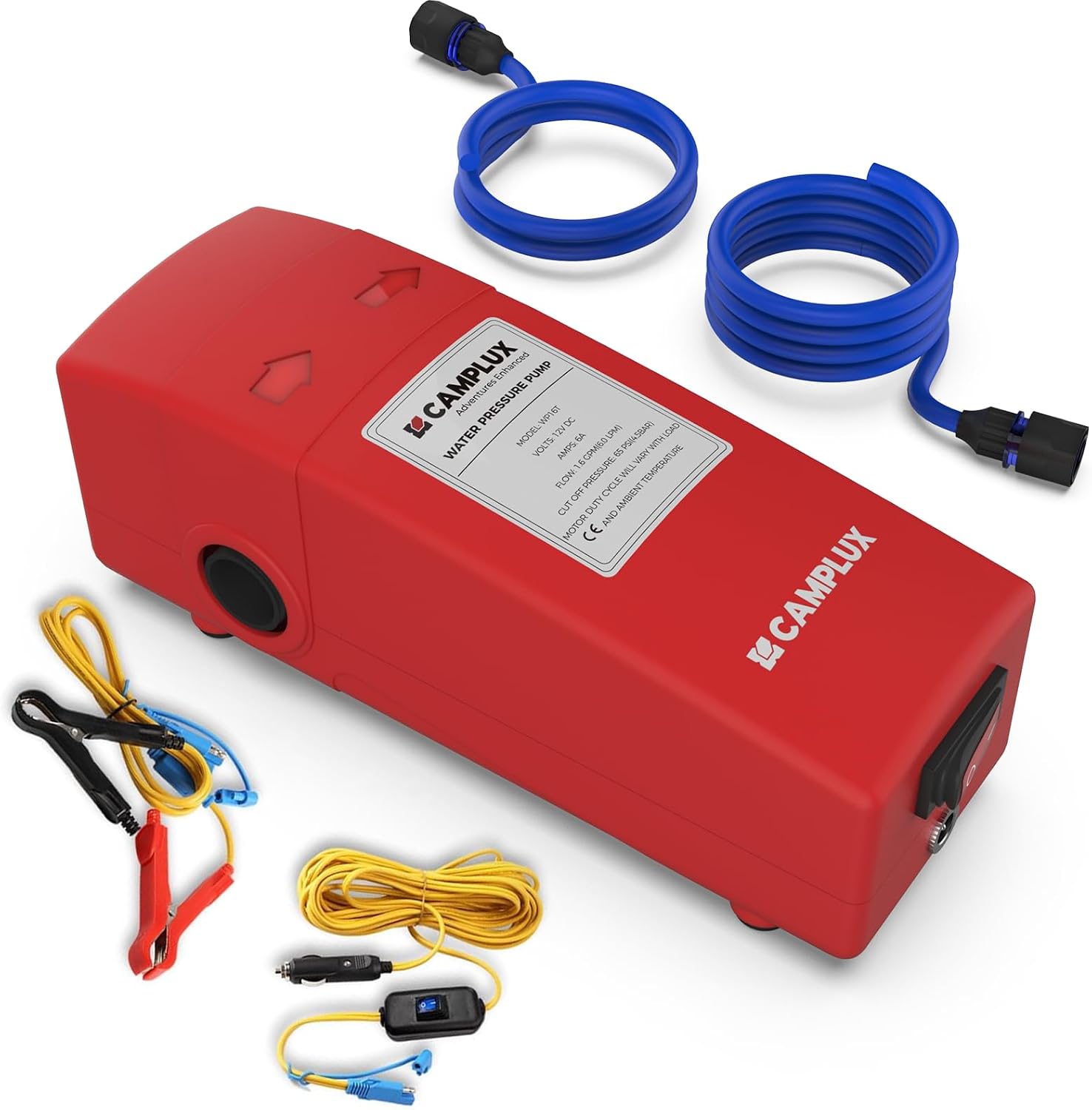 12V Water Pump Kit with On/Off Switch