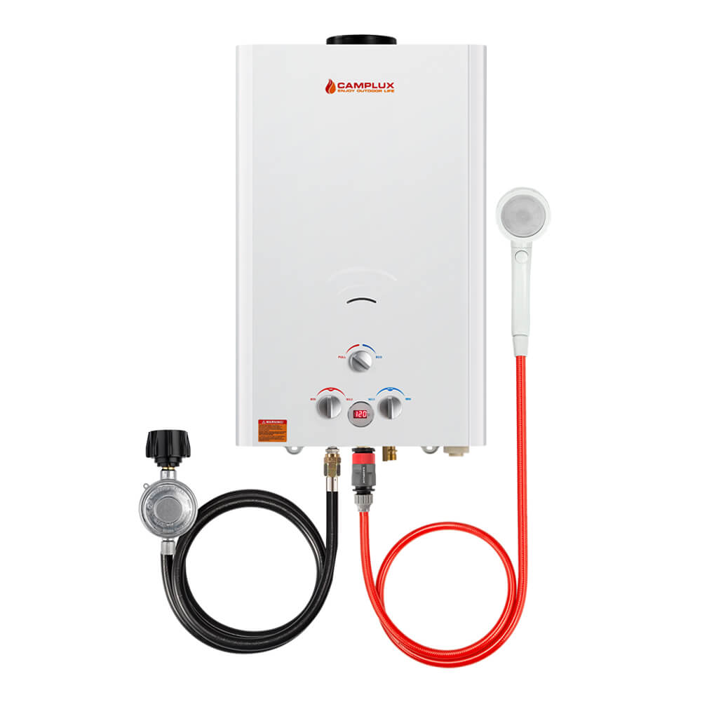Camplux 16L Outdoor 4.22 GPM Propane Gas Tankless Water Heater