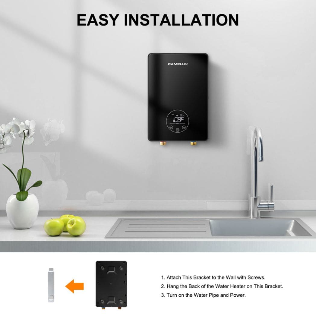 Easy installation water heater: A compact and user-friendly water heater that can be easily installed in any space.