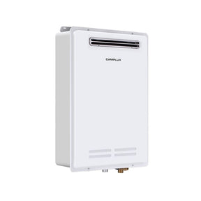 A tankless water heater, an ideal home choice for efficient and continuous hot water supply.