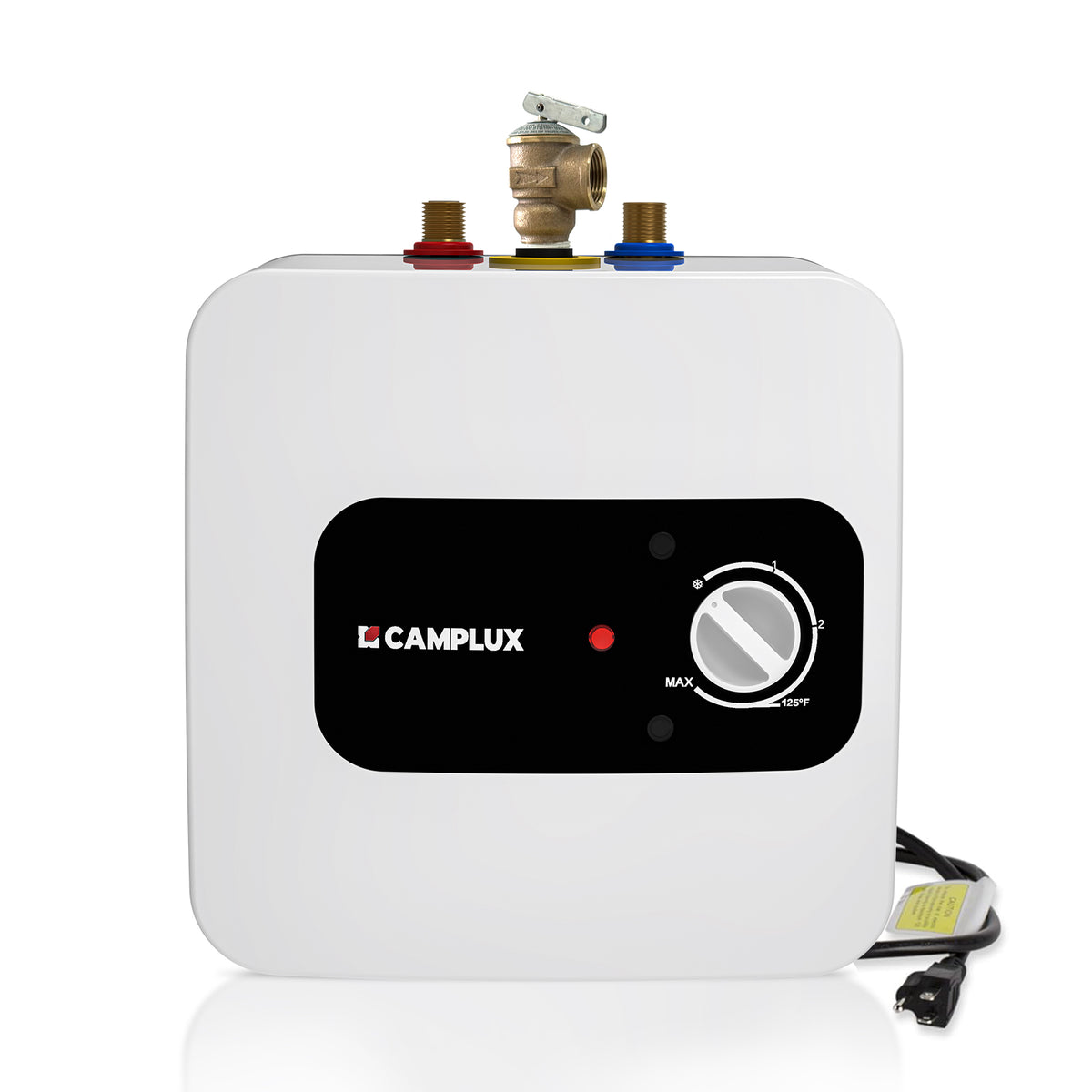 Camplux Electric Mini Tank Water Heater 120V - 1.3 Gallon