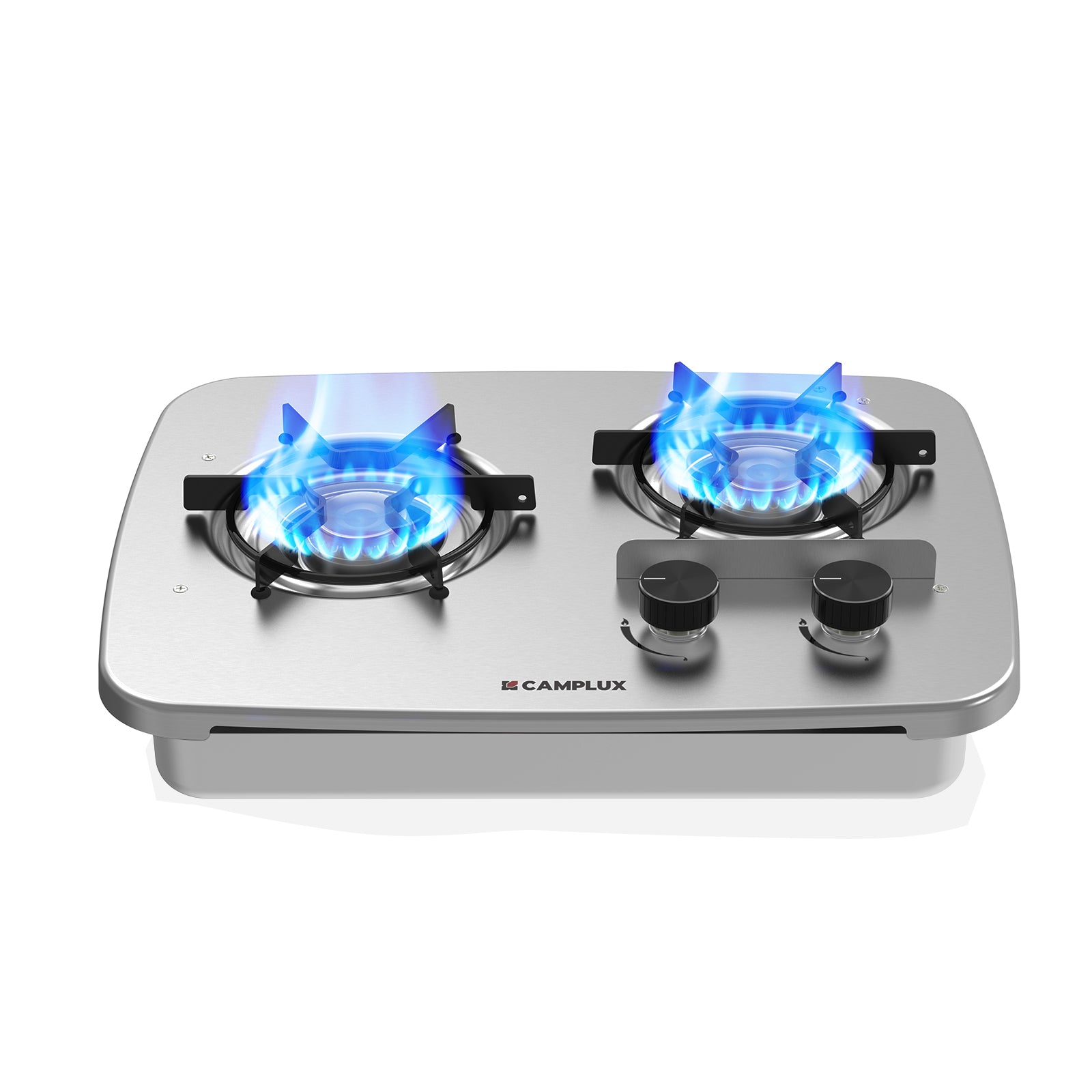 Camplux Pro Built-in 2 Burner Propane RV Stove