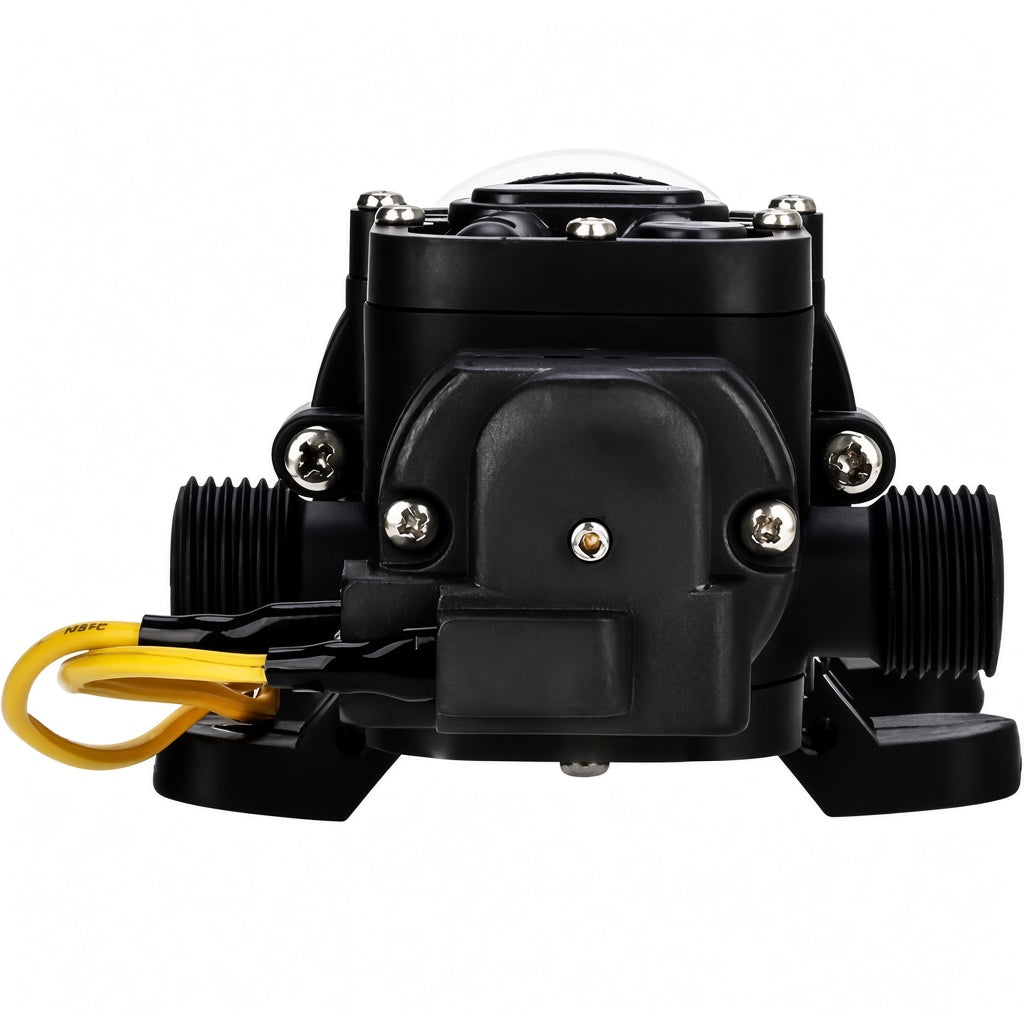 Camplux Pompe à eau 12 V 65 PSI DC 1,6 GPM 6 LPM Diaphragme pour caravane RV bateau de pêche marin 