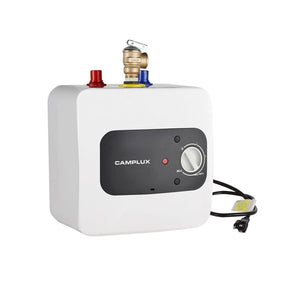 Camplux mini tank 1.3 gallon water heater, known for its high quality and long-lasting performance.