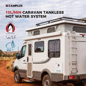 Camplux 2.64 GPM RV Water Heater 65,000 BTU Classic Line