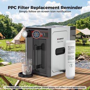 Camplux Dé à coudre mural 60 mm en acier inoxydable pour chauffe-eau à gaz