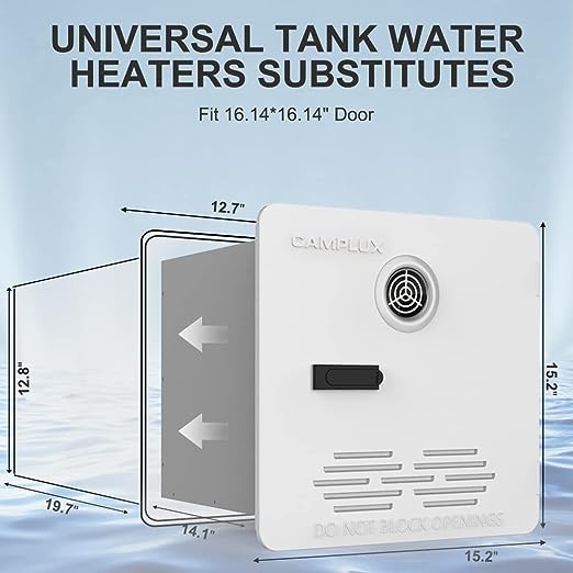 Camplux 10L 2.64 GPM High Capacity Indoor Propane Tankless Water Heater —  Vanlife Conversions