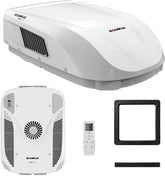 CAMPLUX 15,000 BTU RV Air Conditioner with Heat Pump – Quiet Rooftop AC & Heater, Remote Control, R32 Refrigerant, Perfect for Camper, Fifth Wheel & Food Trucks