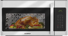 CAMPLUX 30-Inch Over-the-Range Convection Microwave Oven, 1.5 Cu. Ft.