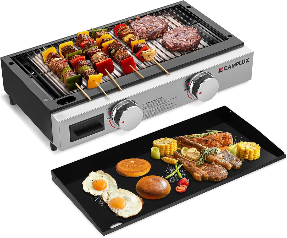 CAMPLUX portable tabletop propane grill