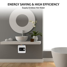Energy-saving & efficient water heater: A modern appliance that conserves energy while providing hot water.