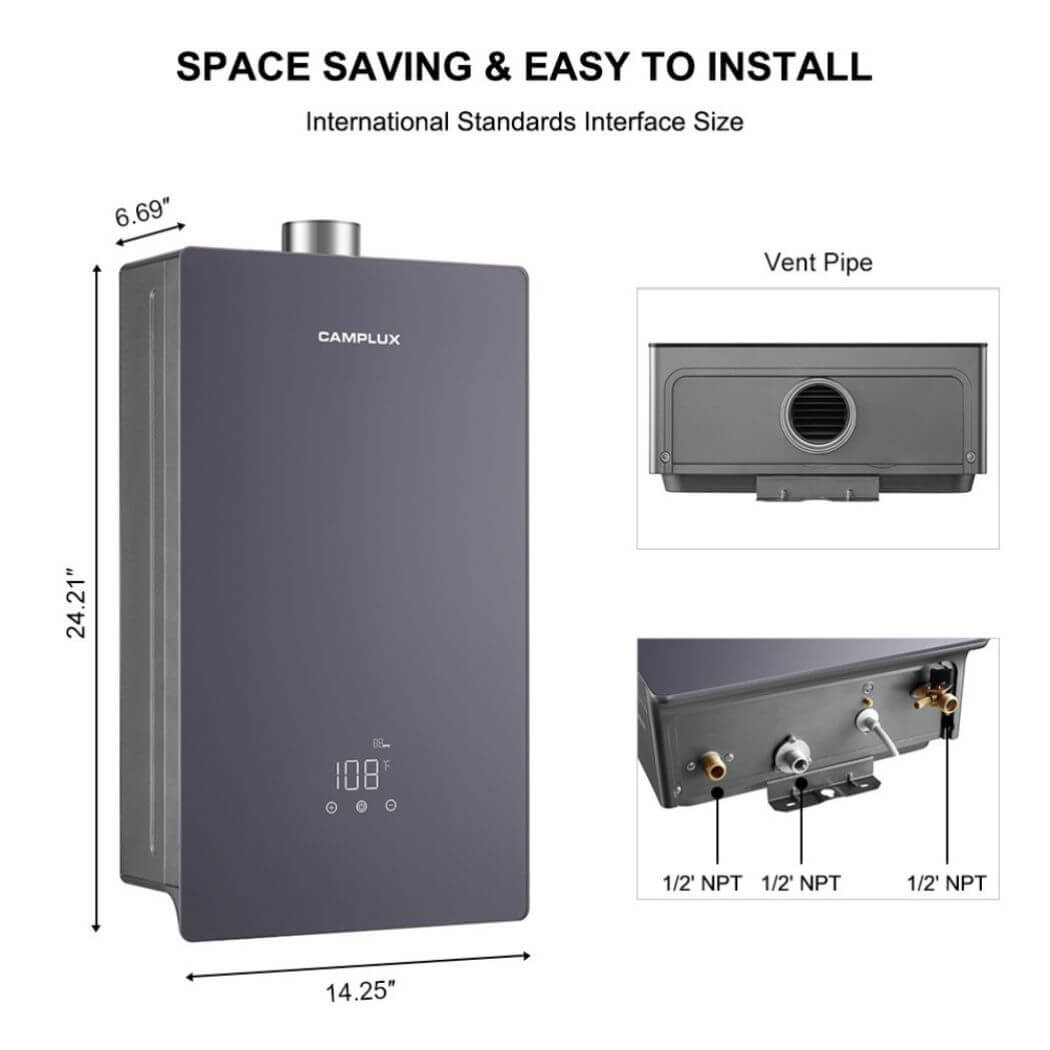 A compact and effortless installation solution for saving space.