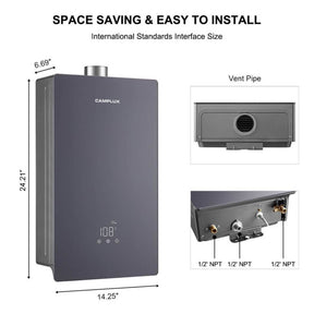 A compact and effortless installation solution for saving space.