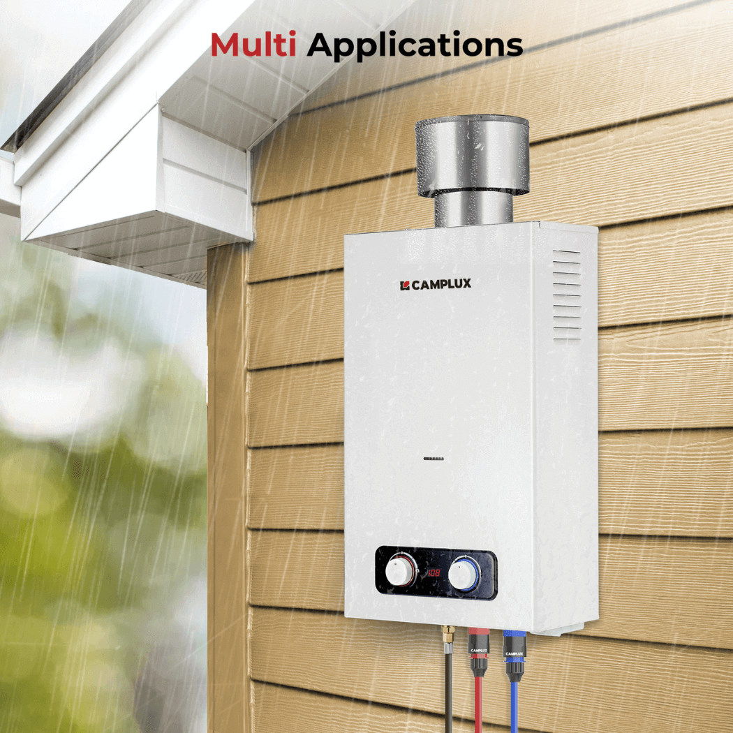 Gpm Outdoor Shower Tankless Water Heater Camp Shower CAMPLUX GPM