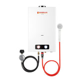 Camplux 16L outdoor water heater: A compact and efficient water heater designed for outdoor use.