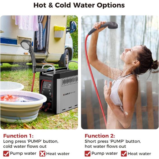 Camplux Nano 3 Ultra Portable Propane Hot Water System