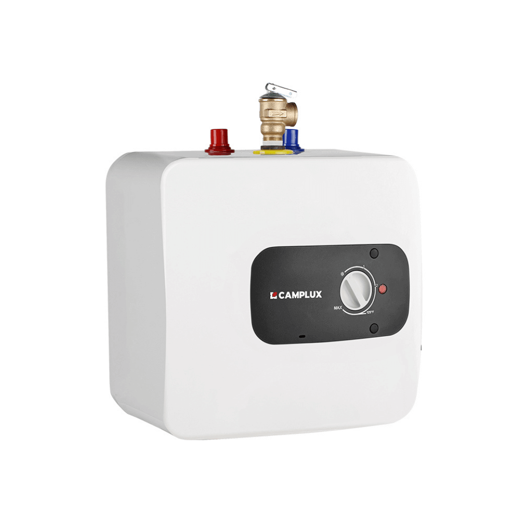 Camplux Elektrischer Mini-Tank-Warmwasserbereiter 120 V – 4,0 Gallonen 