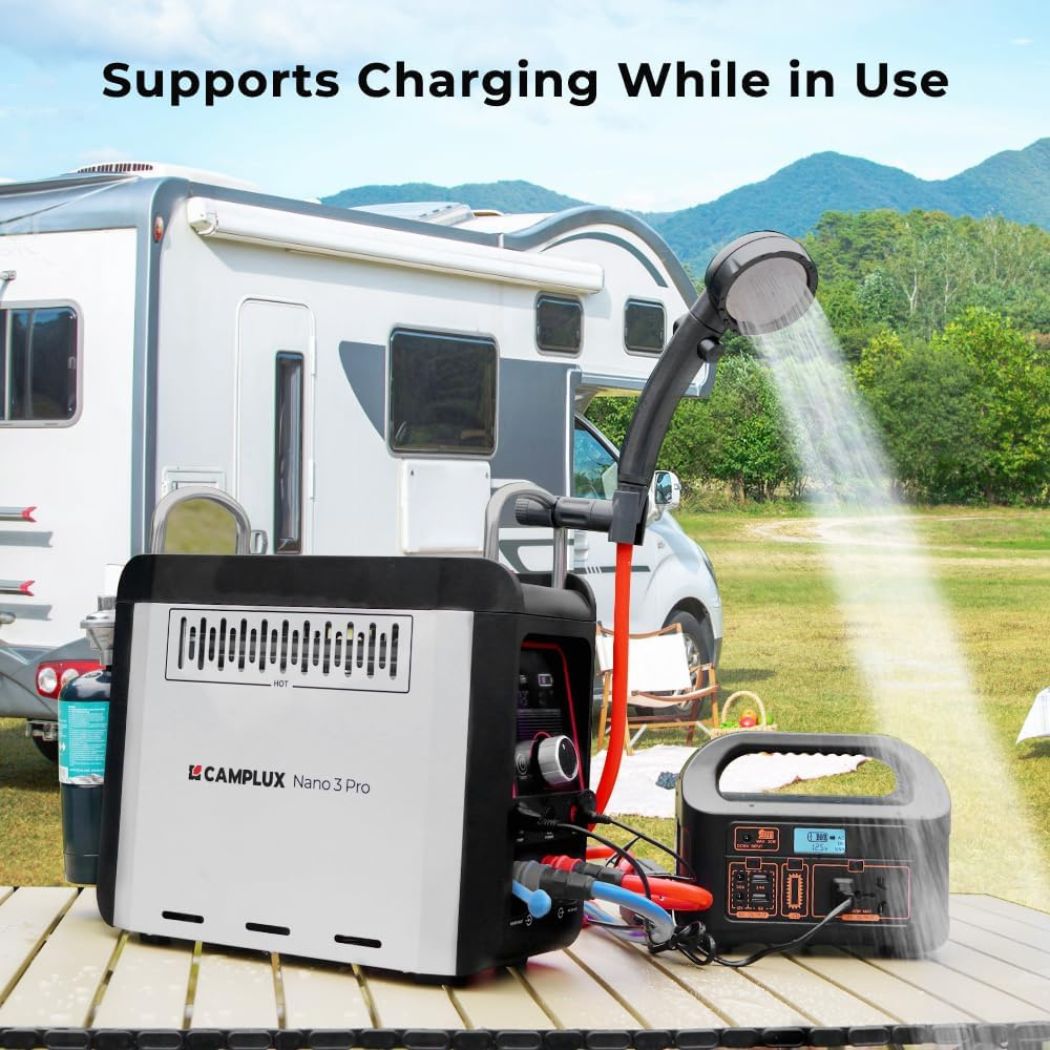 Tragbarer Propan-Camping-Warmwasserbereiter von Camplux