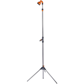 Portable Poolside Outdoor Shower with on/off Valve and Tripod Stand