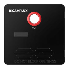 CAMPLUX RV Water Heater Access Door 15 x 15 Inches Black