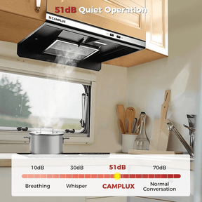 CAMPLUX RV Range Hood 22 Inches