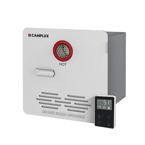 Camplux Classic 65,000 BTU RV Tankless Water Heater 2.64 GPM-White