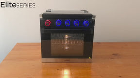 Camplux RV Stove Gas Range Oven w/ 3 Burners Cooktop 17 Inches ELITE