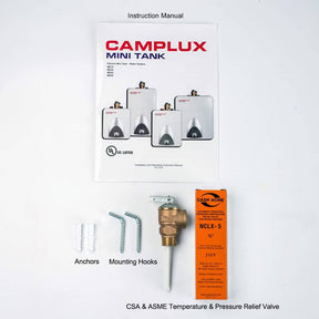 Camplux Electric Mini Tank Point of Use Water Heater 120V - 4.0 Gallon